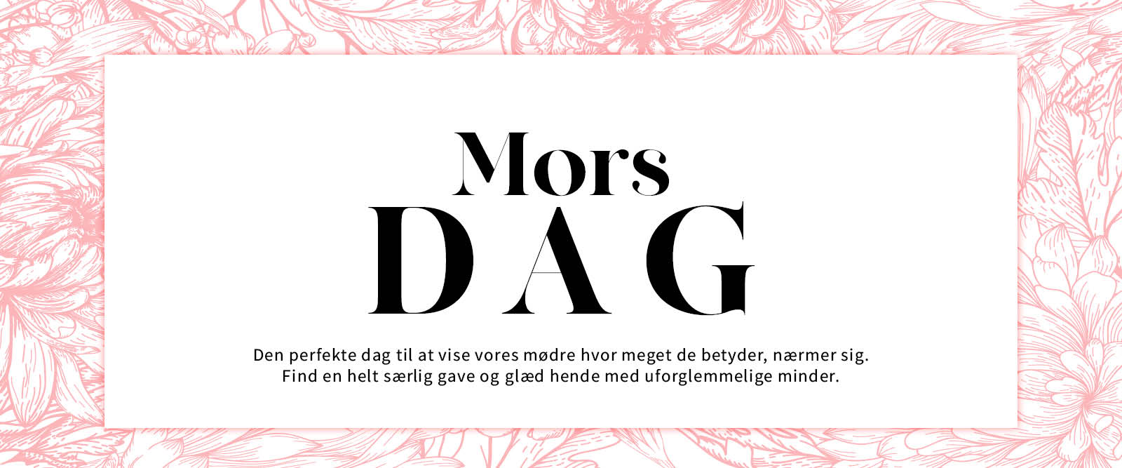 Denmark Mother's Day 2021 campaign banner