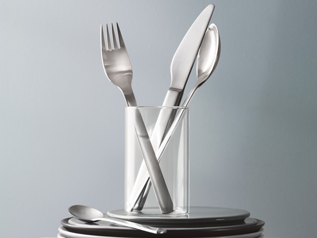 New York cutlery in stainless steel