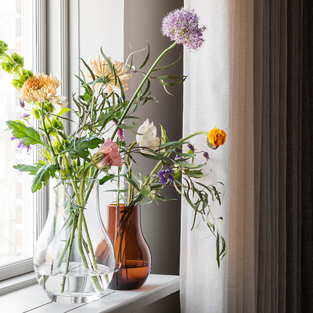 Vases designed by HolmbäckNordentoft for the Cafu collection at Georg Jensen