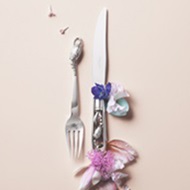 Fine silver cutlery from the Blossom collection designed by Georg Jensen