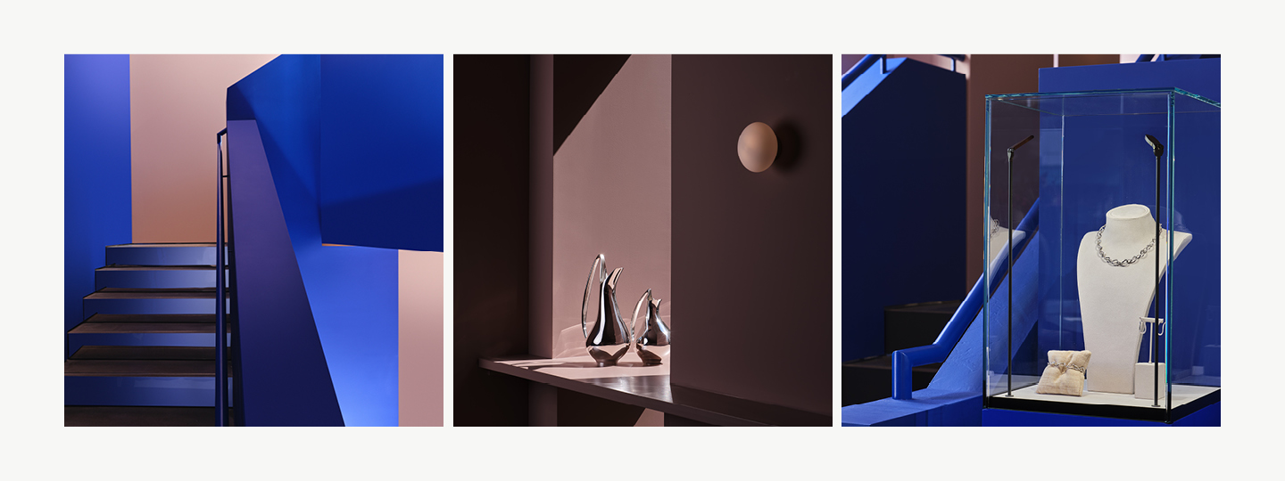 In store image of Georg Jensen flagship store on New Bond Street in London UK