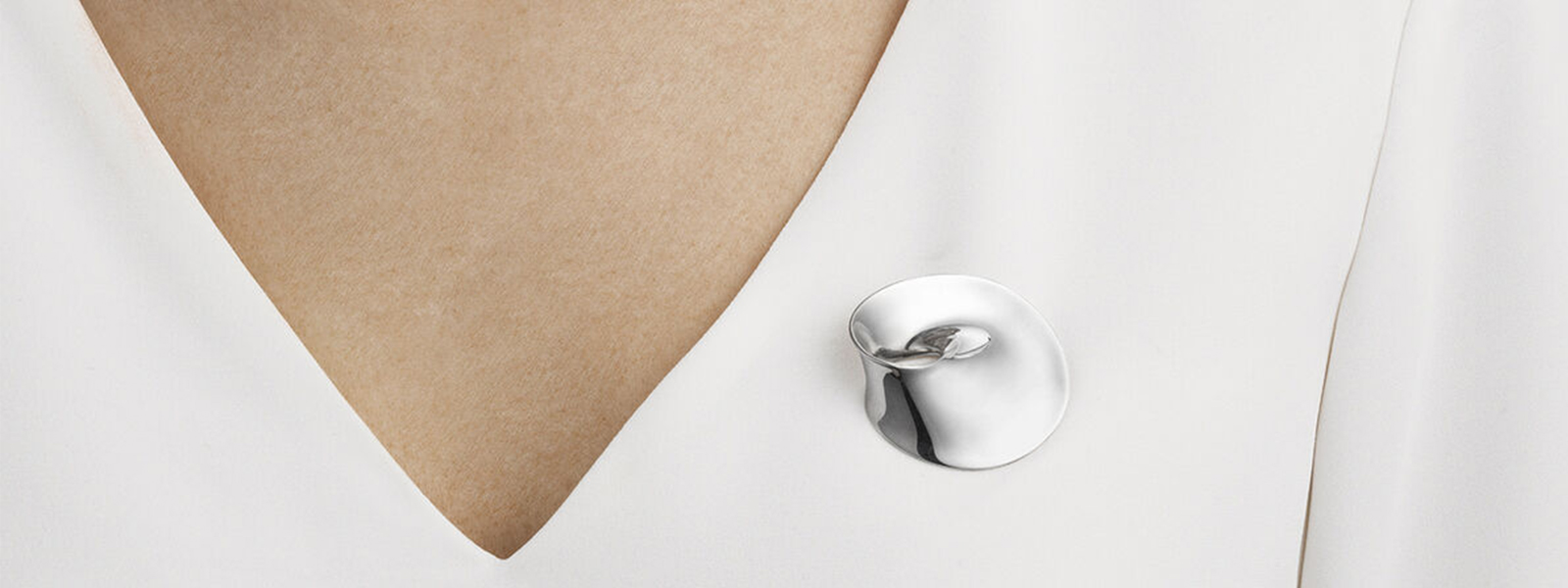 Modern silver brooches deals