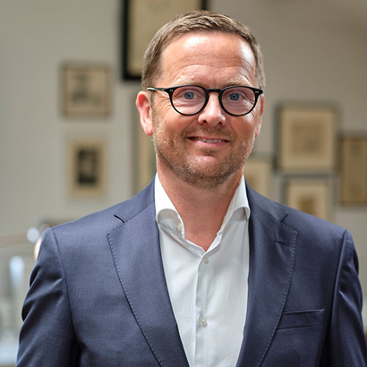 Museum director from The Kings Collection in Denmark Thomas Thulstrup