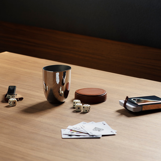 Games and accessories from the Sky collection by Georg Jensen