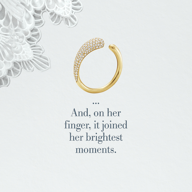 Give the gift of gold jewellery from Georg Jensen