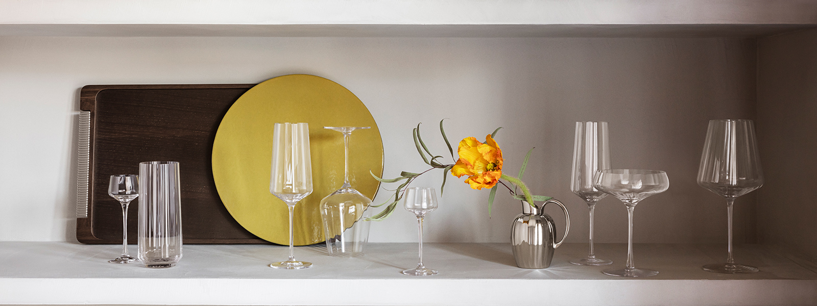 Bernadotte glasses from Georg Jensen