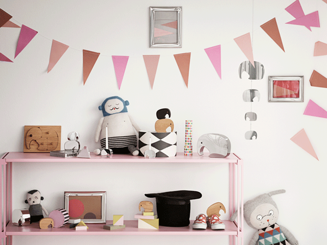 Elephant picture frame (small and medium), mobile, puzzle, candle holders, figurine and moneyphant