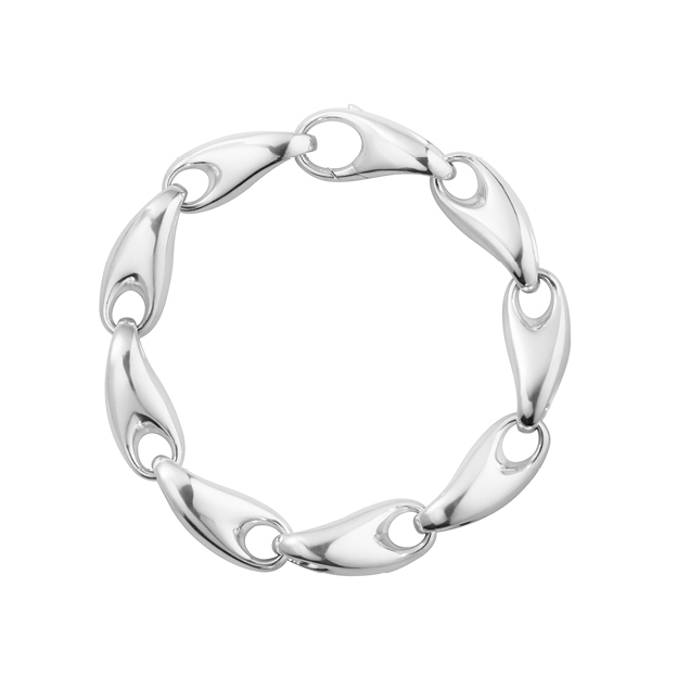 Necklace in sterling silver from the newly introduced Reflect collection from Georg Jensen