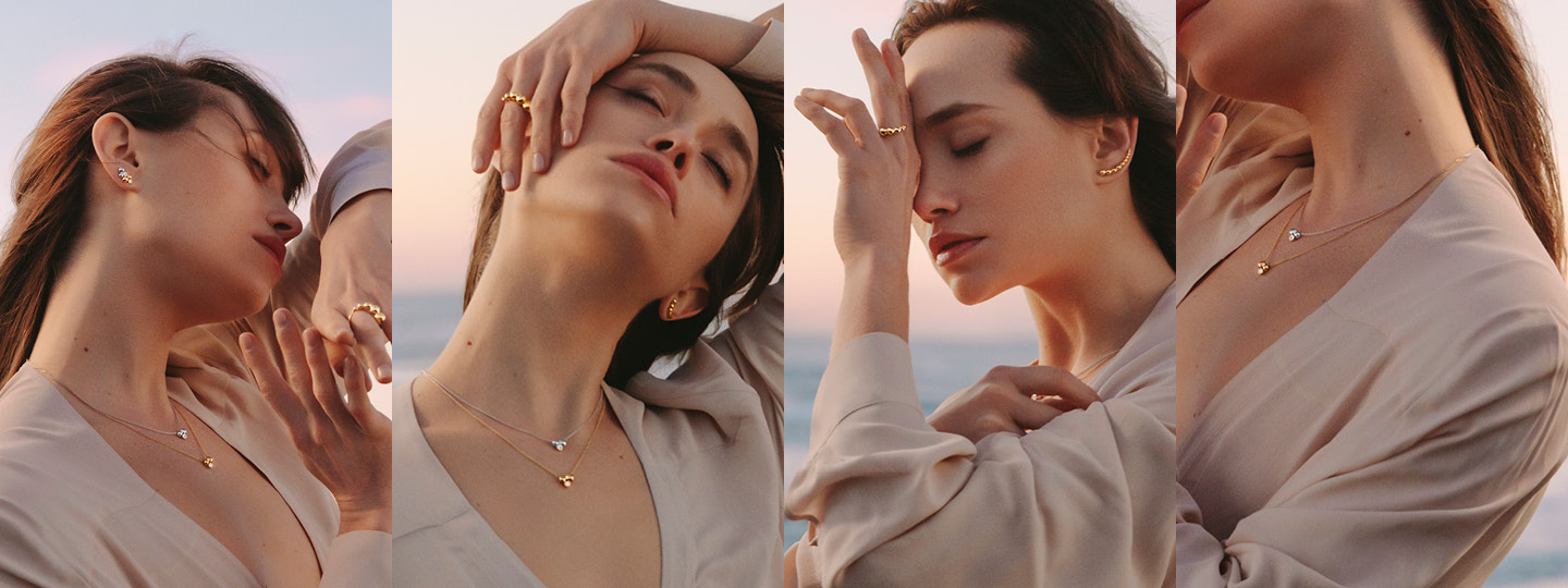 Moonlight Grapes SS21 collection light up your day campaign moment