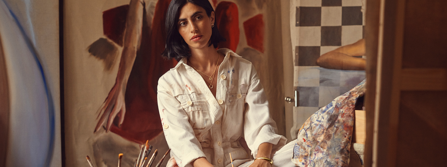 The Art of Style with painter Malù Dalla Piccola and Georg Jensen. Express yourself through jewellery.