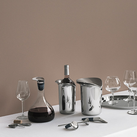 The Wine and Bar collection designed by Georg Jensen as Christmas gifts for men
