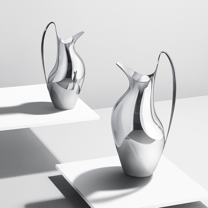 Henning Koppel Iconic Pitchers - Stainless steel & Silver