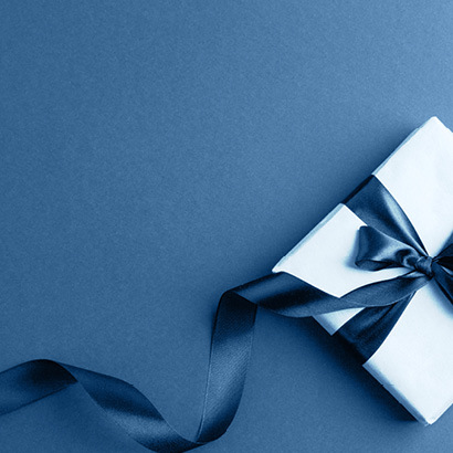 Image featuring a present for Georg Jensen gifting universe