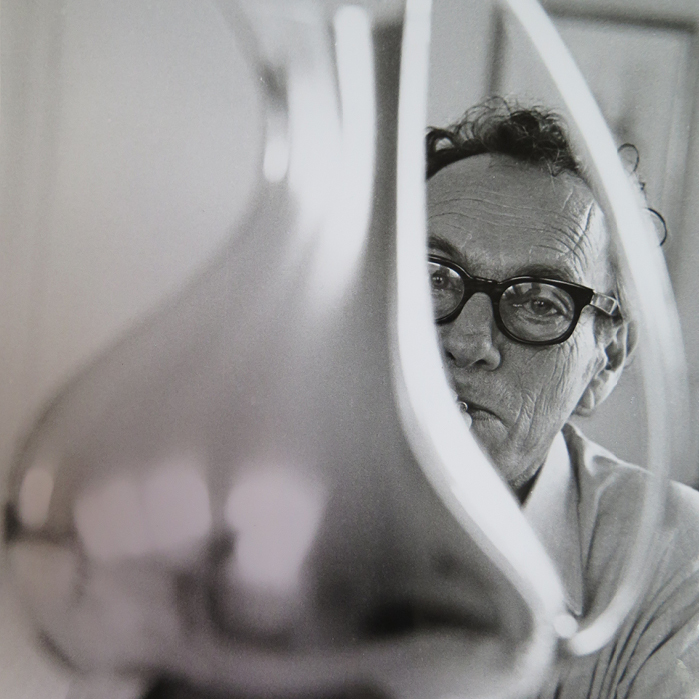 Henning Koppel close up with iconic pitcher