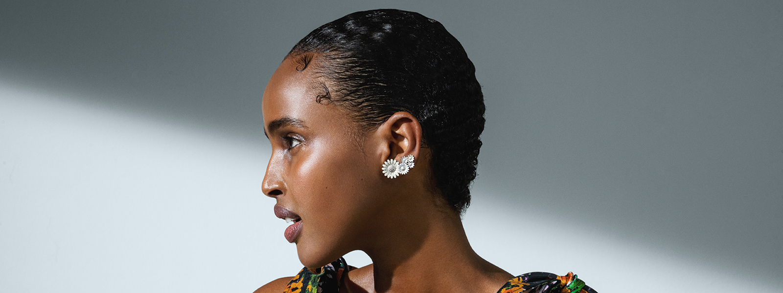 Sterling silver ear cuff from the Daisy x Stine Goya collection designed by Stine Goya
