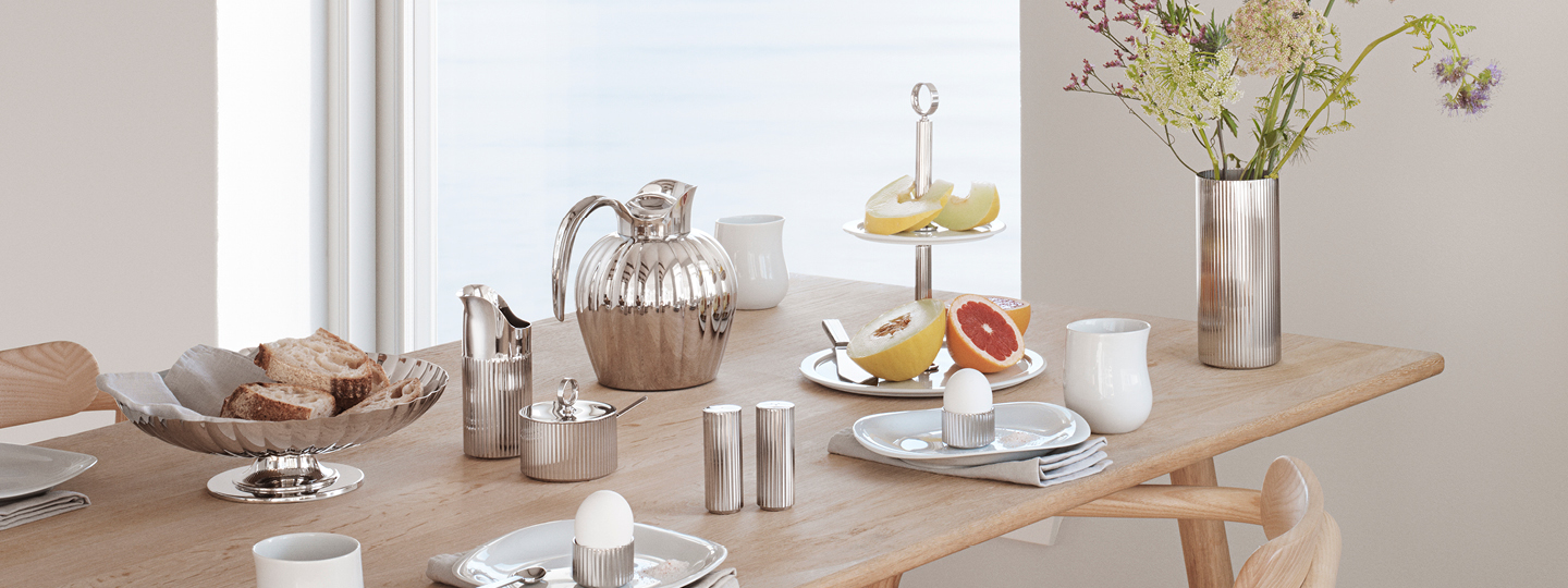 bernadotte tableware in stainless steel