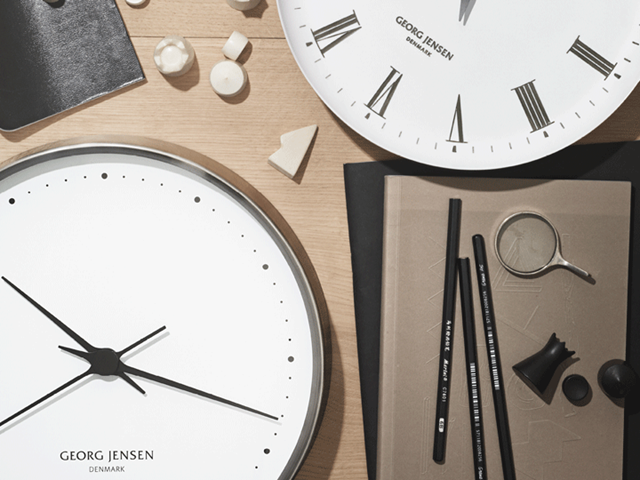 Clocks Thermometers And Weather Stations Shop At Georg Jensen