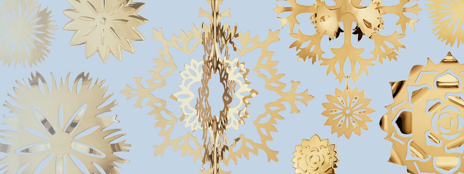 Christmas Collectibles collection in 18 kt. plated gold from Georg Jensen