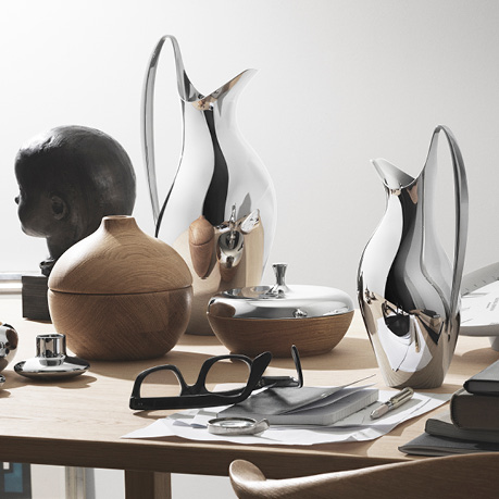 Henning Koppel pitcher and home decor designed by Georg Jensen as Christmas gift inspiration for women