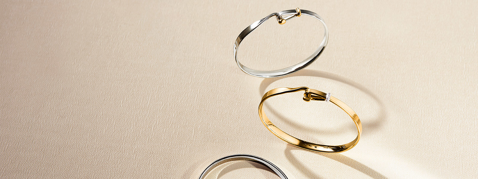 Silver And Gold Torun Bangles And Rings Shop At Georg Jensen New in >> georg jensen sterling silver ring uno design jacqueline rabun # 451 denmark modern jewelry. torun bangle