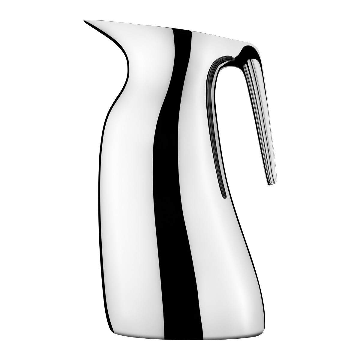 BEAK pitcher thermos jug in stainless steel Jensen