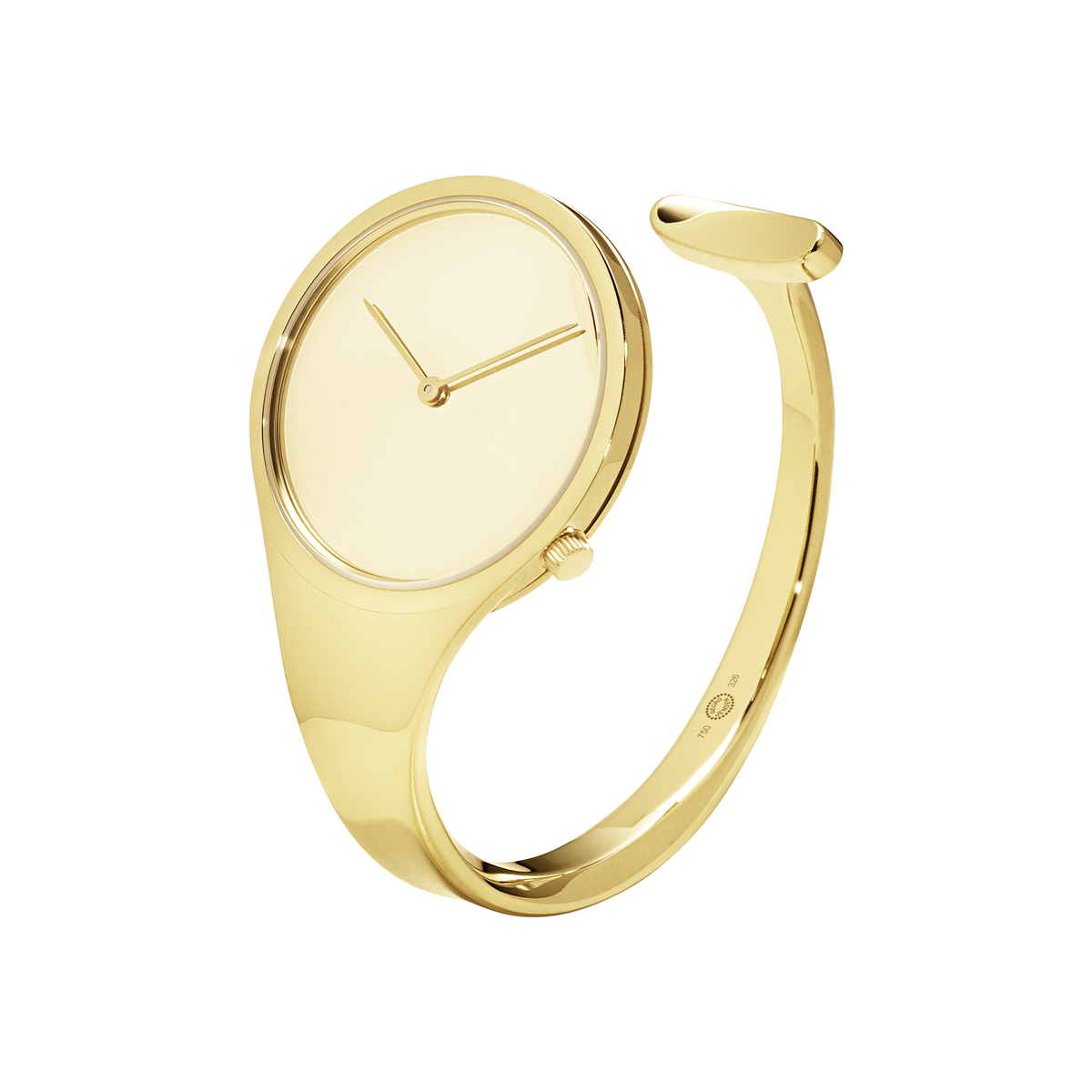 Vivianna 34 Mm Quartz Yellow Gold