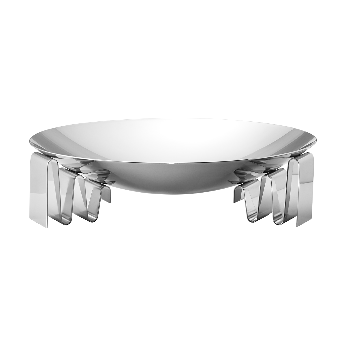 Frequency Centrepiece Bowl In Steel By Kelly Wearstler Large