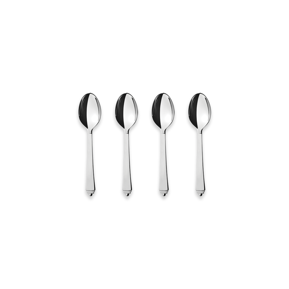 PYRAMID coffee spoon giftbox, 4 pcs I Jensen