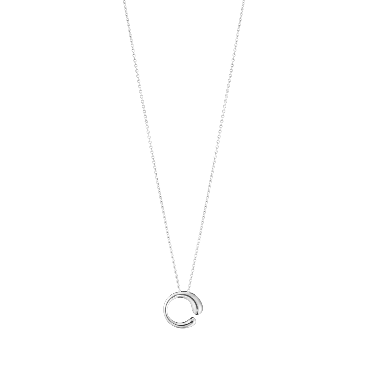 MERCY Small Sterling Silver Pendant Necklace Georg Jensen