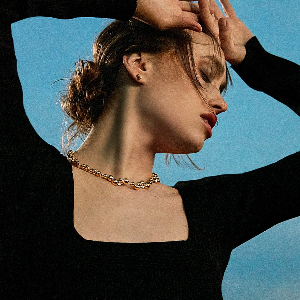 MOONLIGHT GRAPES Necklace with Pendant